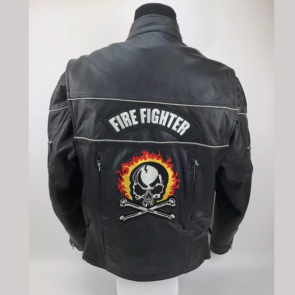 hudson leather motorcycle jacket